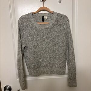Grey Fuzzy Sweater